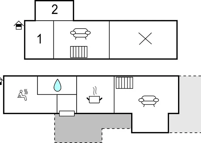 بيت للعطل Mit Pool Und Sauna